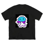 🐈ななくん🐈のサイケぶりぶりやりらふぃー（前面プリント） Big T-Shirt