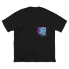 SHO KOBAYASHIのBack space ビッグシルエットTシャツ