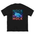 Mock’n Rollのアートなうさぎのモック Big T-Shirt