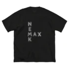 めいぷるのＮＥＭＫＭＡＸ(白文字) ビッグシルエットTシャツ