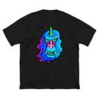 UETSUJI ShotaroのAO_ONI ビッグシルエットTシャツ