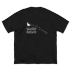 村人A。のSHiRONEKOグッズ ビッグシルエットTシャツ