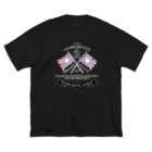 TKDO's STOREのTKDO FLAG WHT Big T-Shirt