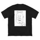 Shinamonのガンギマリ宇宙人5 ビッグシルエットTシャツ