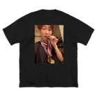 自撮りし過ぎて思ってるよ。のやまだ:8月の顔1位 Big T-Shirt