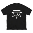 ユウグレの月ノ眼シャツ（おおきい） ビッグシルエットTシャツ