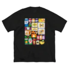 AI PLUS ONEのSUPERMARKET ビッグシルエットTシャツ