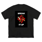 schwartz supply.のBobby Hundreds [BREAK IT UP] Big T-Shirt