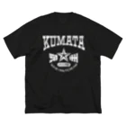 K@ZUDAIのKUMATA　カレッジロゴ Big T-Shirt