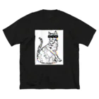 JUST KITTENのWAS IT A CAT I SAW? ビッグシルエットTシャツ