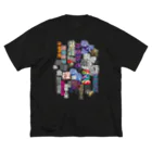 DESTROY MEの人間 ビッグシルエットTシャツ