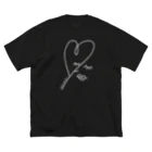 ettoのLOVE MYSELF [ホワイト] Big T-Shirt