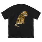 LalaHangeulの虎の子 ビッグシルエットTシャツ