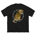 LalaHangeulの虎の仔　韓国語デザイン Big T-Shirt