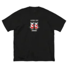 mikepunchのおにぎりキッズ・冬 ビッグシルエットTシャツ