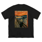 artgalleryのThe Scream ビッグシルエットTシャツ