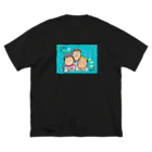 TOMMY★☆ZAWA　ILLUSTRATIONの三兄弟。記念日。 Big T-Shirt