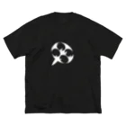 KEIHAMMのFire ball ビッグシルエットTシャツ