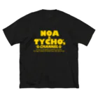 ノアティコSHOPのノアティコちゃんねるロゴ（英語） ビッグシルエットTシャツ