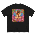 ZineeintheBottleのZinee&issei Paradise Big T-Shirt