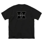 HANNAH street wear ハンナ　ストリートウェア(カバ店長)のHANNAH street wear  "Big Logo“ ビッグシルエットTシャツ