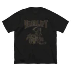 コノデザインのDEADLIFT 死神 Big T-Shirt