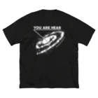 LUCKY SIDE MARKET -ラッキーサイドマーケット-のYOU ARE HEAR ビッグシルエットTシャツ