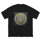 宇宙曼荼羅shop らいとラインのSun  Sanctuary ビッグシルエットTシャツ