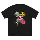 LalaHangeulの野の花シリーズ　X(エックス) ビッグシルエットTシャツ