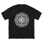 MagiAの月と太陽の魔法陣ロゴ ビッグシルエットTシャツ