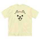 イラスト MONYAAT のバックプリント 近すぎるポメラニアン03　ハロウィン ビッグシルエットTシャツ