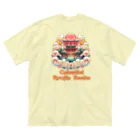 大江戸花火祭りのCelestial Ryujin Realm～天上の龍神社7 ビッグシルエットTシャツ