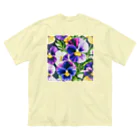 yuuto999のThe Pansy（パンジー） ビッグシルエットTシャツ