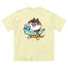 P-TOSHIのブッチャーの夏休み ビッグシルエットTシャツ