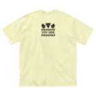 NelcatrlのアマビヱREC様+STAY HOME【BIG両面】 ビッグシルエットTシャツ