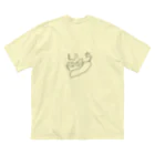 ハナノネッコ のネッコちゃん ビッグシルエットTシャツ