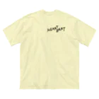 __HEARTBEAT__のSILK WORM ビッグシルエットTシャツ