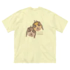 雁花工房（寄付アイテム販売中です）のコキクガシラコウモリ ビッグシルエットTシャツ