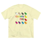 BEACSの十パグ十色〜COLORFUL PUG〜 Big T-Shirt