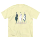 向日葵のCAT！ ビッグシルエットTシャツ