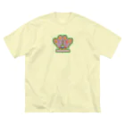 DUB.STONEのあやしくないきのこ ビッグシルエットTシャツ