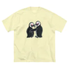 penguininkoの君の事が好き😍💕💕💕 ビッグシルエットTシャツ