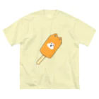 KIKITEKI_LABORATORYの変形アイス 柴犬 Big T-Shirt