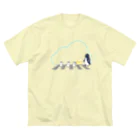 ぺんぎん24のみまもりペンギン ビッグシルエットTシャツ