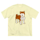 日々好日屋2号店の秋田犬 ビッグシルエットTシャツ