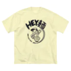 スロータイプ書店 Slowtype BooksのHEY麺 306 Big T-Shirt