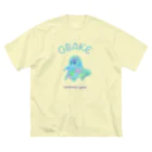 スロータイプ書店 Slowtype Booksの水彩おばけ 314 ビッグシルエットTシャツ