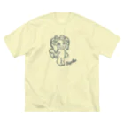 ちゃとらま　CHA10ramaのパピヨン　パピコ Big T-Shirt