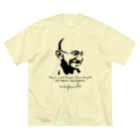 JOKERS FACTORYのGANDHI ver.2 ビッグシルエットTシャツ