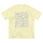 ニンジャスレイヤー公式/ダイハードテイルズのケモチャンだらけ ビッグシルエットTシャツ